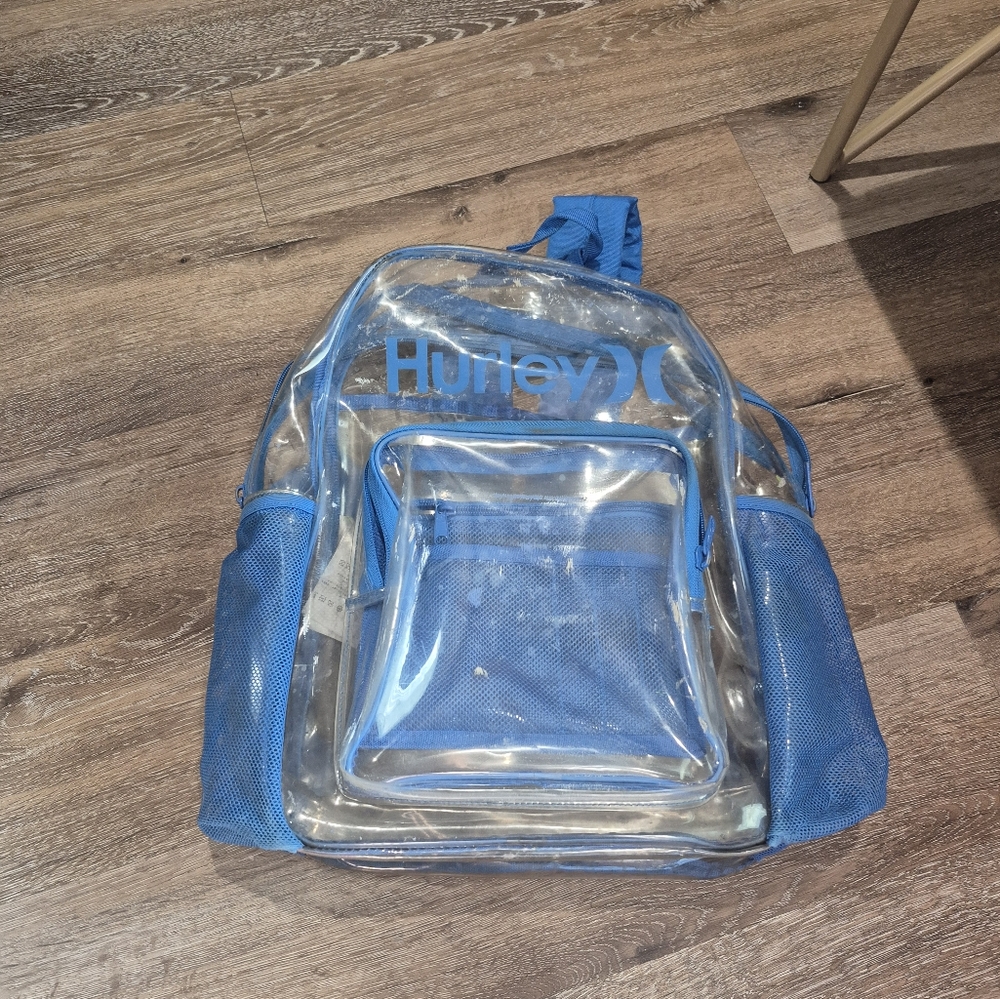 Hurley Transparent Blue Backpack - image 2